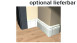 plinthe planeo Alt Berlin blanc 18 x 60mm