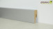 planeo Alu-Design plinthe 18 x 50mm Alu moderne