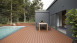 planeo SolidWood Kit complet de terrasse WPC Planche massive - brun clair français/structuré