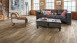 Kährs parquet Harmony - Chêne Stone Block Floor Finition laquée mate fortement brossée