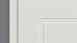 planeo Porte intérieure laquée Laque 2.0 - Nivard 9010 Laque blanche 1985 x 985 mm DIN L - Rond RSP Paumelle 3-t