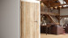planeo Porte intérieure CPL CPL 1.0 - Mika chêne 1985 x 985 mm DIN L - Rond RSP Paumelle 2-t