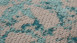 tapis planeo - Nostalgie 285 turquoise