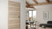 planeo Porte intérieure CPL CPL 1.0 - Ole chêne horizon 2110 x 860 mm DIN L - Rond RSP Paumelle 2-t