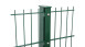 Poteau de clôture de type FB vert mousse pour clôture à double maille