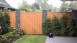 planeo Basic - clôture Type A 180 x 180 cm chêne tremble naturel