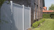 planeo Basic - clôture Type A 180 x 180 cm gris argent