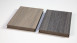 planeo terrasse composite CoEx-Line - lame massive gris pierre/graphite - structure bois