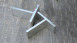 planeo entretoise en T en aluminium pour terrasses HPL