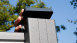 planeo Alumino post cap gris anthracite 9x9cm
