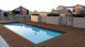 planeo terrasse composite TitanShield - lame brun - partiellement massive