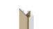 planeo protect profilé de raccordement - PAA 13x60x3000mm noir