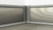 Angle intérieur Prinz pour plinthe / plinthe en aluminium - 13x60 mm
