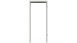 planeo Standard Zarge Rundkante - CPL Weiss 9016 - 1985mm