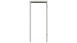 planeo Châssis standard à chant arrondi - Laque blanche 9010 - 2110mm