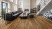 Kährs parquet Smaland - Chêne Sevede lame huilé naturel raboté à la main, Riverstone