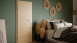 planeo Porte intérieure CPL CPL 1.0 - Sven chêne horizon 2110 x 860 mm DIN L - Rond RSP Paumelle 2-t