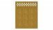 planeo Basic - Brise vue Type C 150 x 180 cm chêne tremble naturel