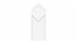 planeo Basic - Brise vue Type D 90 x 225 cm Blanc