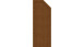 planeo Basic - Brise vue Type E droite 70 x 180 cm Chêne doré 
