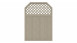 planeo Basic - Brise vue Type I 150 x 210 cm Chêne de Sheffield