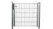 Porte universelle léger 1 vantail galvanisé à chaud - B 1090 mm