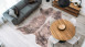 tapis planeo - Western 225 or / brun foncé