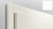 planeo Standard Zarge Rundkante - CPL Weiss 9016 - 1985mm